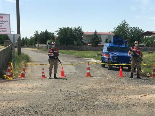Şanlıurfa’da 92 ev karantinaya alındı