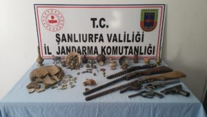 Şanlıurfa’da tarihi eser kaçakçılığı operasyonu
