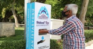 Eyyübiye’de dezenfekte istasyonları kuruluyor