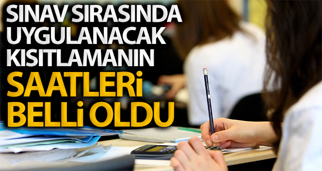 İçişleri Bakanlığı 81 İl Valiliğine ‘LGS ve YKS Tedbirleri’ konulu genelge gönderdi