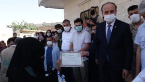 Resulayn’da 132 Kuran öğreticisi törenle mezun oldu