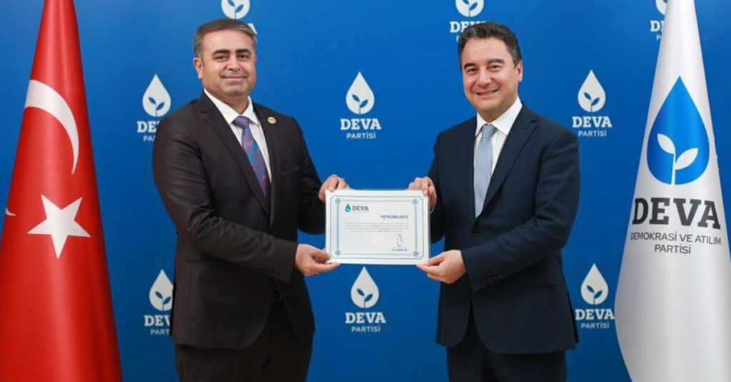 DEVA PARTİSİ ŞANLIURFA İL BAŞKANI TÜYSÜZ OLDU
