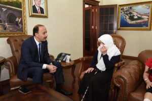 Vali Erin, 40 Yıllık Şehidin Ailesini Makamında Ağırladı