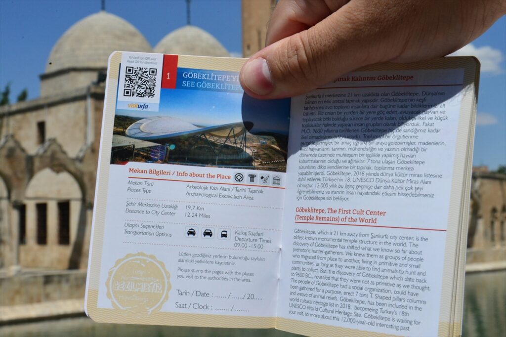 Şanlıurfa’yı ziyaret edenlere özel “pasaport uygulaması”