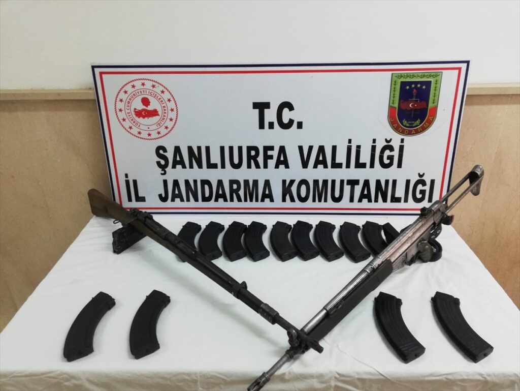 Şanlıurfa’da silah kaçakçılığı operasyonunda yakalanın zanlı tutuklandı