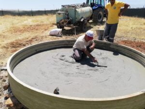 Şanlıurfa’da koruma altındaki ceylanlar için havuz