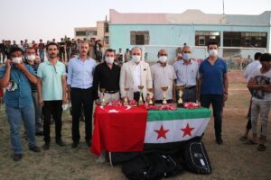 Tel Abyad’da Barış Pınarı Futbol Turnuvası düzenlendi