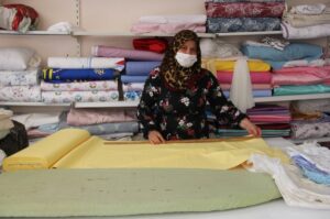 Mikro krediyle kendi işyerini kurdu