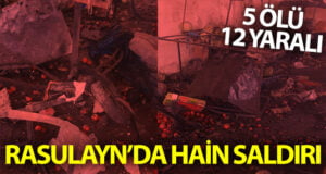 PKK/YPG’li teröristlerden Rasulayn’da hain saldırı