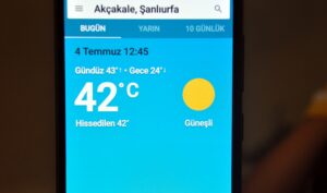 Çöl sıcakları kendini hissettirmeye başladı