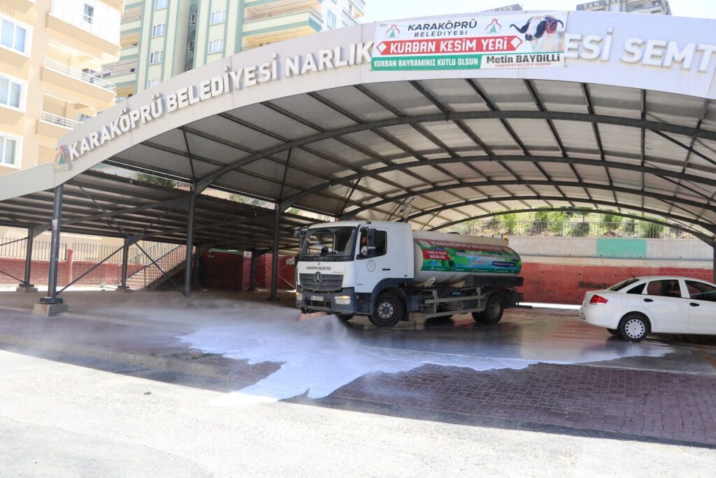 Karaköprü’de kurban kesim ve satış yerleri belirlendi