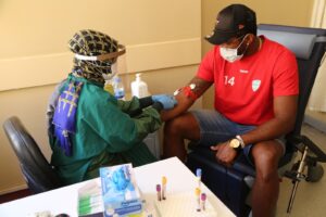 Haliliye Belediyespor sporcuları sağlık kontrolünden geçti