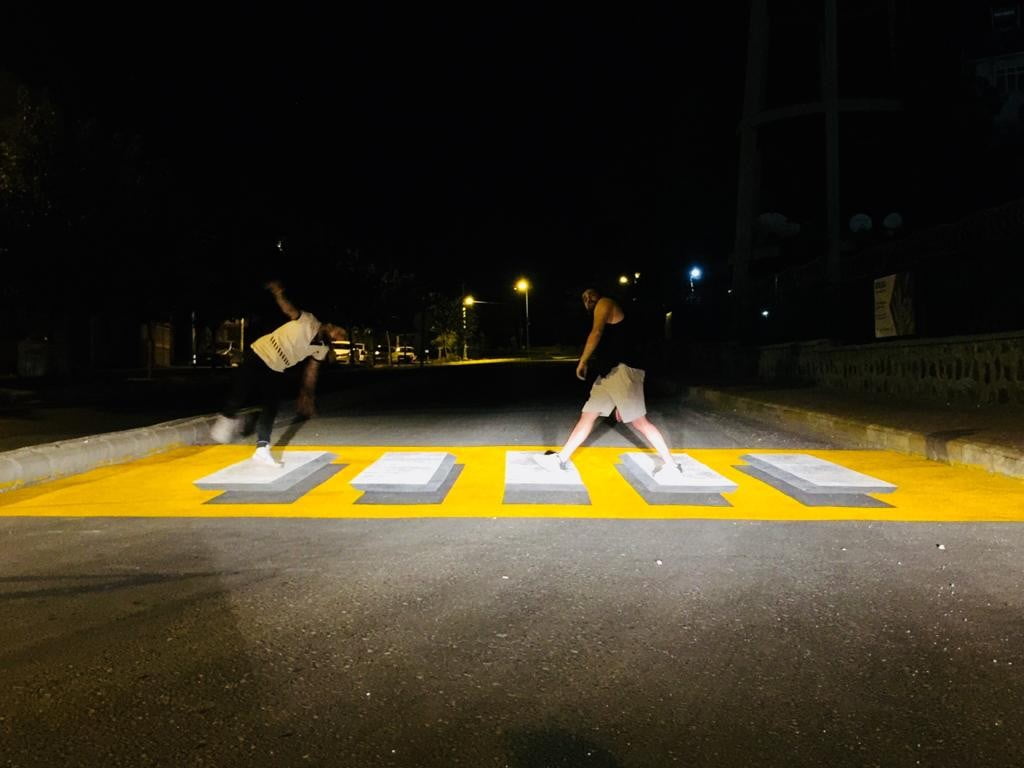 Büyükşehir’den üç boyutlu yaya geçidi