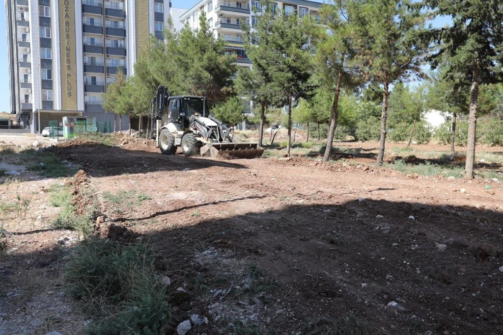 Haliliye’de yeni park çalışması