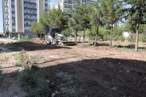 Haliliye’de yeni park çalışması
