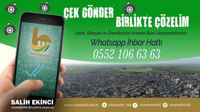 Ekinci’den vatandaşlara çağrı