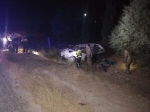 Şanlıurfa’da otomobil şarampole devrildi: 1 ölü, 4 yaralı