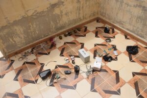 Telabyad’da teröristlere ait patlayıcı malzemeler bulundu