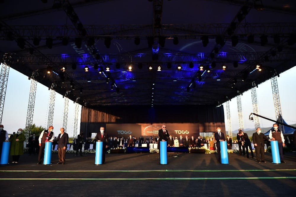 Türkiye için tarihi gün, TOGG’un temeli Bursa’da atıldı