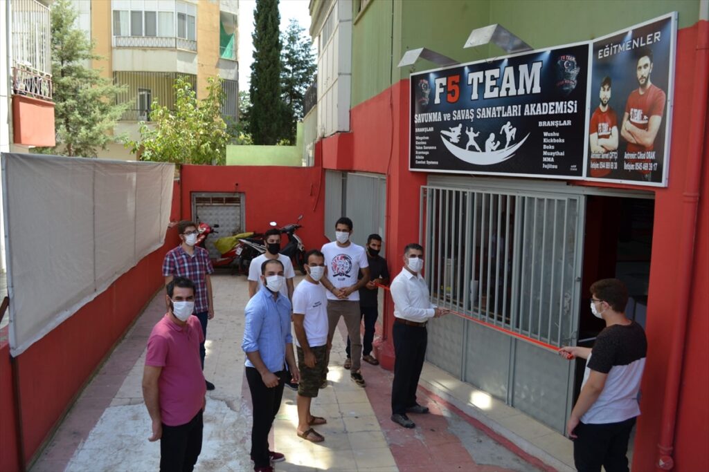 Ulusal JuJitsu Federasyonu Başkanı Şevki Erdoğan spor kulübü açılışına katıldı