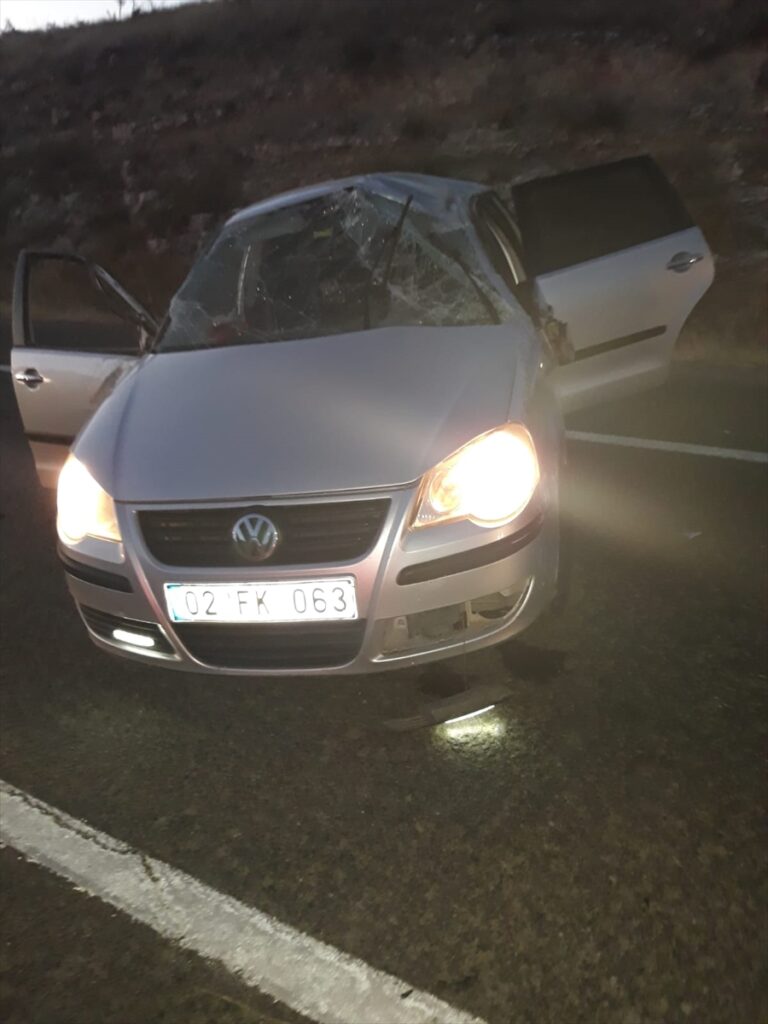 Şanlıurfa’da devrilen otomobilin sürücüsü öldü