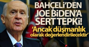 MHP Genel Başkanı Bahçeli’den Joe Biden’e tepki