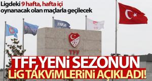Liglerin sezon planlaması açıklandı