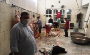 Şanlıurfalı ihtiyaç sahibi ailelere 600 kurbanlık