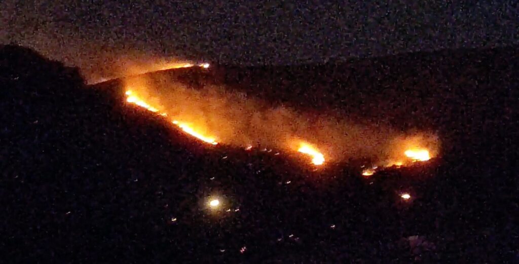 Halfeti’de çıkan orman yangını 16 saatte söndürüldü