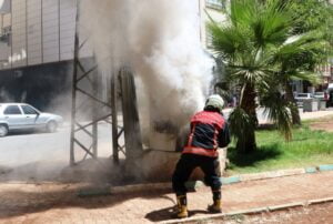 Şanlıurfa’da trafo yangını korkuttu