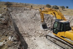 Haliliye’de yeni yol yapım çalışmaları sürüyor