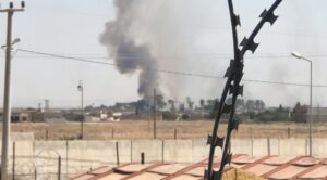 Sınırın öbür tarafında son bir haftada ikinci yangın