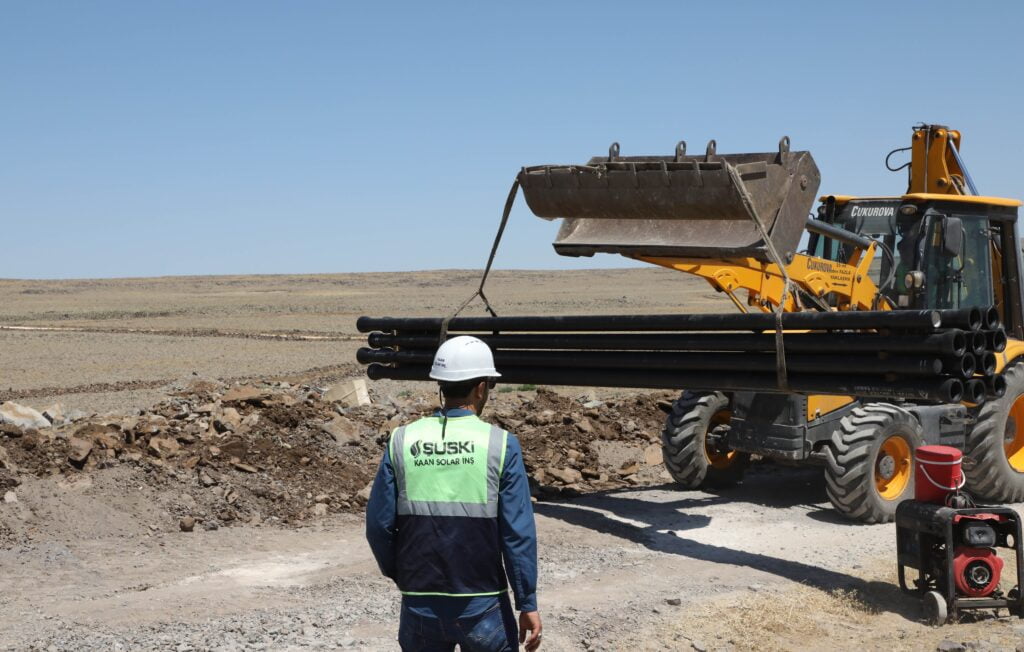 Siverek’te Gedik içme suyu projesinde sona gelindi