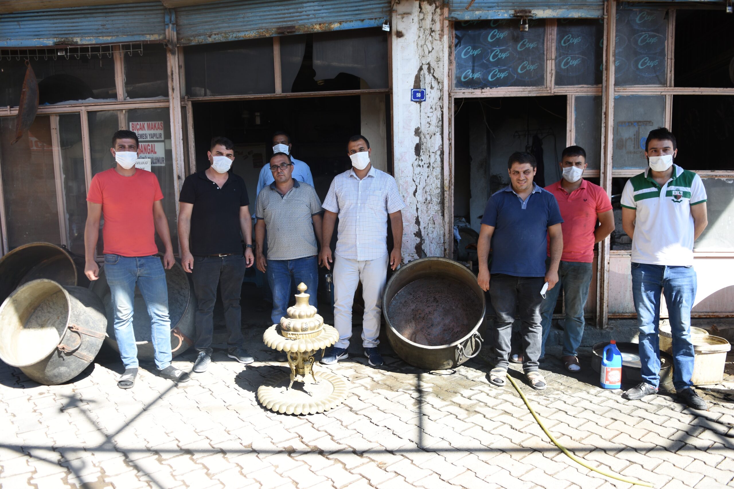 Siverek’te kaybolan meslekler için kurs açıldı