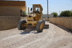 Haliliye’de yol çalışması aralıksız sürüyor