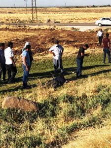 Otomobil ile çarpışan motosikletli öldü