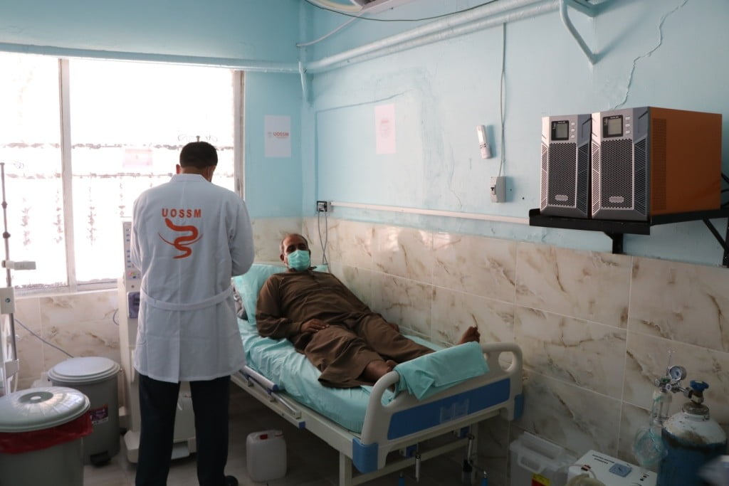 Tel Abyad’da fizik tedavi ve diyaliz hizmeti başladı