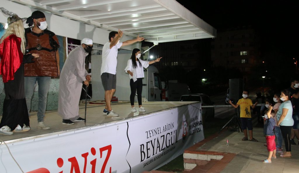 Şanlıurfa’da çocuklar için tiyatro etkinliği