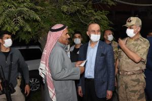 Vali Erin Resulayn’da incelemelerde bulundu