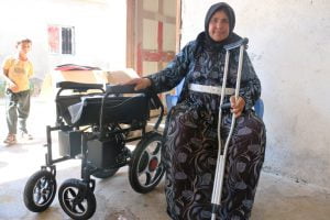 Engelli vatandaşın tekerlekli sandalye hayali gerçekleşti