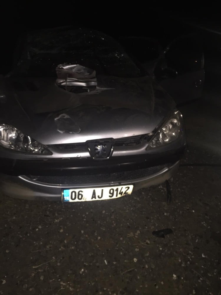 Otomobil takla attı: 5 kişi yaralandı