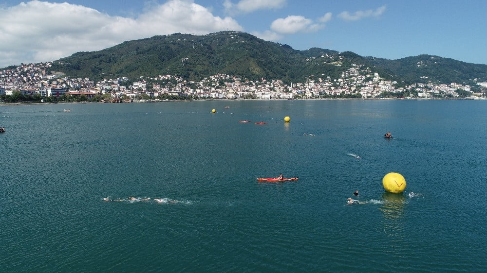 Triatlon rüzgarı Ordu’da esti