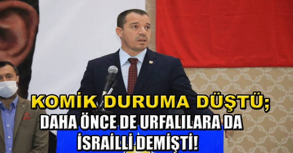 Urfa milletvekili ilçe başkanın adını bilmiyor