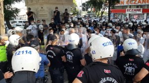 Şanlıurfa’da HDP’nin izinsiz gösterisinde 5 gözaltı