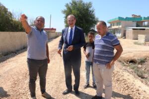 Akçakale’de yollar kışa hazırlanıyor