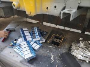 Gümrükte 2 bin 170 paket sigara ele geçirildi