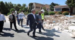 Beyazgül Sakıbın Köşkü’nü inceledi