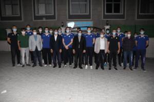 Canpolat’tan sporculara moral ziyareti