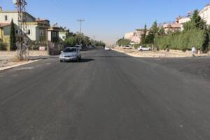 Şanlıurfa’da sıcak asfalt çalışmaları