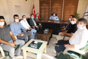 Canpolat Şanlıurfa Mimarlar Odası’nı ziyaret etti